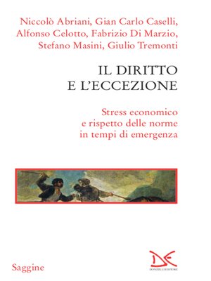 cover image of Il diritto e l'eccezione